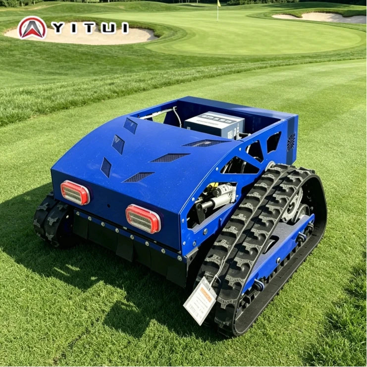 Hot Sale Lawn Mower, Remote Operated Grass Trimmer, Powerful Motor, Customizable For Steep Slope Lawn And Winter Snow Removal