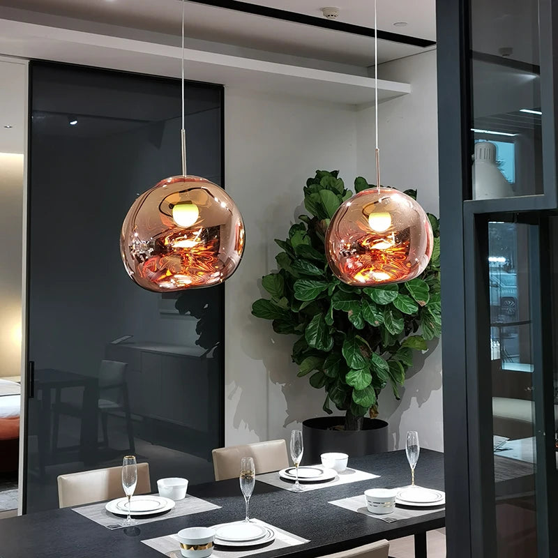 CNDL Modern Lava Pendant Light for Living and Dining Rooms