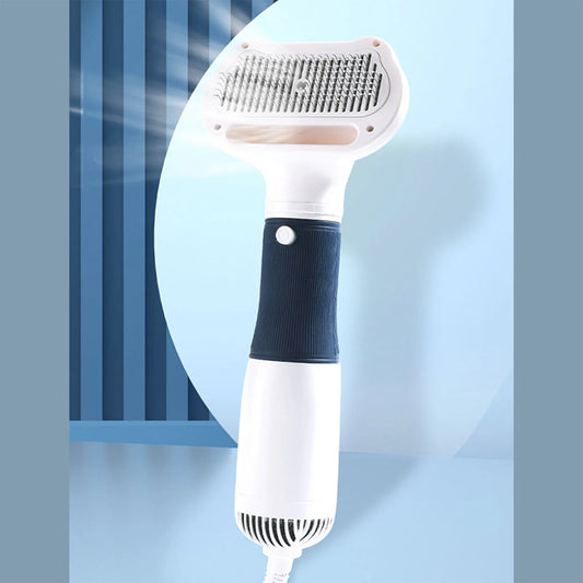 Professional Pet Hair Dryer Brush With Slicker For Pets