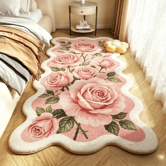 Luxury Plush Area Rug And Soft Vinyl Backed Home Carpet