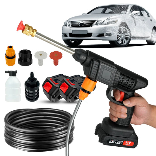 Cordless High Pressure Car Washer With Rechargeable Battery