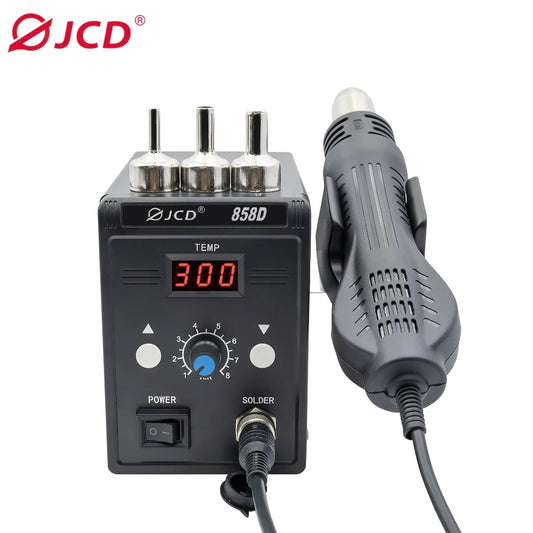 JCD 858D Hot Air Soldering Rework Station for Electronics Repair